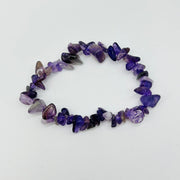 Amethyst Chip Crystal Bracelet Crystal Bracelet