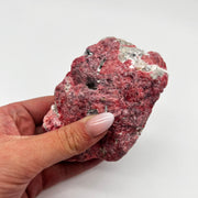Red Rhodonite From Zimbabwe crystal