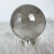 Clear Quartz And Smoky Sphere Crystals