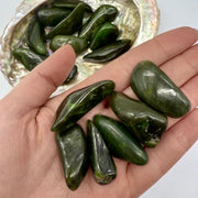 Nephrite Jade Tumbled Crystal - Large