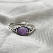 Sterling Silver Amethyst Ring Sterling Silver Rings