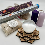 Angel World Sphere - Selenite