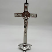White Metal Crucifix