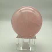 Star Rose Quartz Pink Sphere
