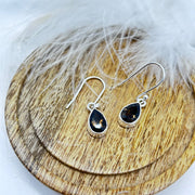 Smoky Quartz Sterling Silver Crystal Earrings Sterling SIlver Earrings