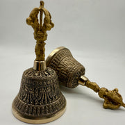 Brass Meditation Buddha Bell (14cm)