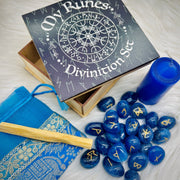 Blue Apatite Rune Set
