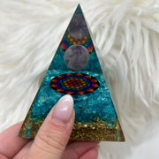 Psychic Guardian Crystal Orgonite Pyramid