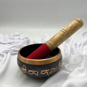 Singing bowl Black & Gold