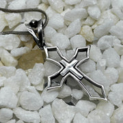 Sterling Silver Fusion Cross Between And Betwixt Sterling Silver Pendants