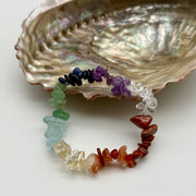 7 Chakra Chip Bracelet