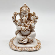 Ganesha Playing Sitar Statue Statues