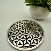 Flower of life Metal Incense Holder