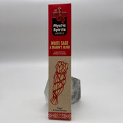 White sage & dragons blood handcrafted smudge incense