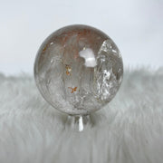 Clear Quartz And Smoky Sphere Crystals