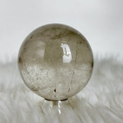 Clear Quartz And Smoky Sphere Crystals