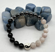 Crystal bracelet - Yin yang moon vibes 16cm & 18cm