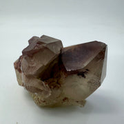 Phantom cathedral Hematite tinted quartz cluster Karoi Zimbabwe.