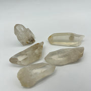 Rough Clear Quartz Tabby Crystals