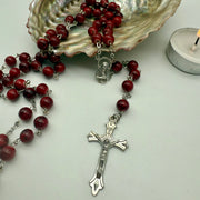 Rosary Prayer Beads (Red)