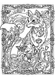 Fox Adult Colour In Downloads