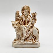 Durga White Statue Statues