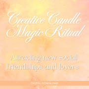 Creative Candle Magic Ritual Digital Download