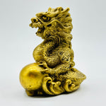 Solid Bronze Dragon With Pearl