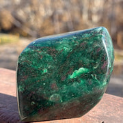 Ruby Corundum in Chrome Verdite