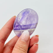 Amethyst Crystal Worry Stone Crystals
