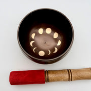 Moon Phase Singing Bowl (Brass) - 11cm