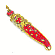 Red Mosaic Buddha Incense Holder Incense Holders