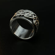 Sterling Silver Men’s Celtic Spinner Ring Sterling Silver Rings