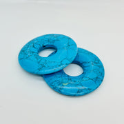 Turquoise Crystal Doughnut crystal