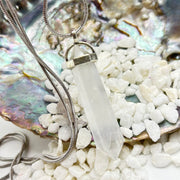 Clear Quartz Crystal Pendant