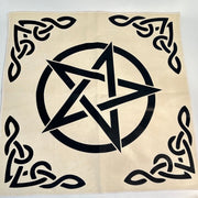 Wiccan Altar Pentacle Cloth