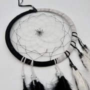 Black and White Large Dreamcatcher