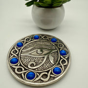 Eye of Horus Metal Incense Holder
