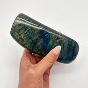 Polished Labradorite Crystal Slab Crystal