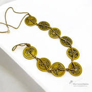 10 Woven Joined Fancy Coins