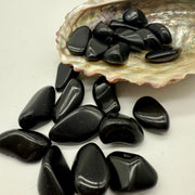 Black Obsidian Medium Tumbled Crystal