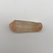 Clear Quartz Crystal with Tangerine Tinge