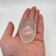 Girasol Rose Quartz Palm Piece