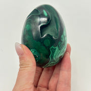 Malachite Crystal Egg Crystals