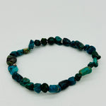 Turquoise Crystal Nugget Bracelet