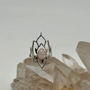 Kunzite Elven Crystal Ring