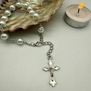 Hand Rosary with Pearl Bead