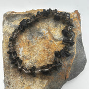 Smoky Quartz Chip Bracelet Crystal Bracelet