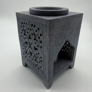 Square Soapstone Oil Burner