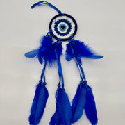 Small Blue Evil Eye Dreamcatcher